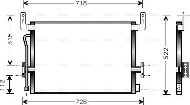 Ava Quality Cooling RE 5013 - Kondenser, kondisioner furqanavto.az