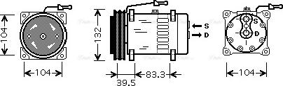 Ava Quality Cooling REAK072 - Kompressor, kondisioner furqanavto.az