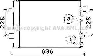 Ava Quality Cooling RT5467D - Kondenser, kondisioner furqanavto.az