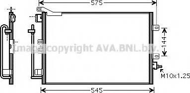 Ava Quality Cooling RT 5417 - Kondenser, kondisioner furqanavto.az