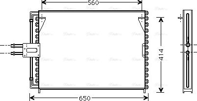 Ava Quality Cooling RT 5189 - Kondenser, kondisioner furqanavto.az