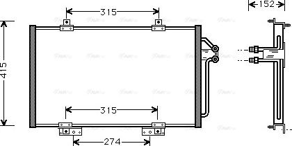 Ava Quality Cooling RT 5188 - Kondenser, kondisioner furqanavto.az