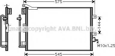 Ava Quality Cooling RT 5395 - Kondenser, kondisioner furqanavto.az