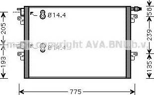 Ava Quality Cooling RT 5297 - Kondenser, kondisioner furqanavto.az