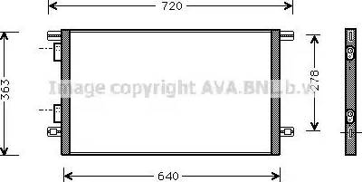 Ava Quality Cooling RT 5253 - Kondenser, kondisioner furqanavto.az