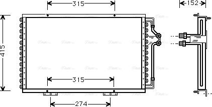 Ava Quality Cooling RT 5214 - Kondenser, kondisioner furqanavto.az