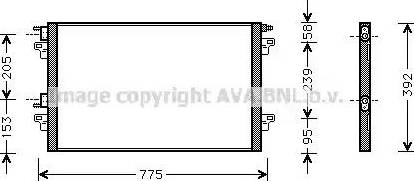 Ava Quality Cooling RT 5280 - Kondenser, kondisioner furqanavto.az