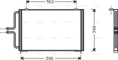 Ava Quality Cooling RT 5236 - Kondenser, kondisioner furqanavto.az