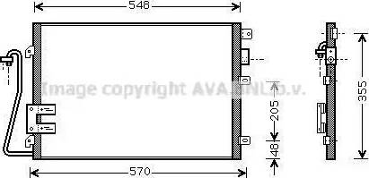 Ava Quality Cooling RT5275D - Kondenser, kondisioner furqanavto.az