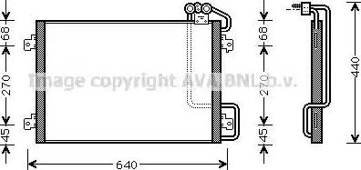 Ava Quality Cooling RT 5273 - Kondenser, kondisioner furqanavto.az