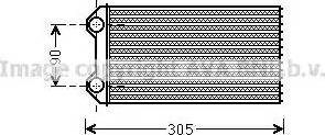 Ava Quality Cooling RT 6439 - İstilik dəyişdiricisi, daxili isitmə furqanavto.az