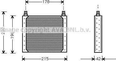 Ava Quality Cooling RT 3146 - Yağ soyuducu, mühərrik yağı furqanavto.az