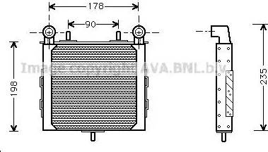 Ava Quality Cooling RT 3225 - Yağ soyuducu, mühərrik yağı furqanavto.az