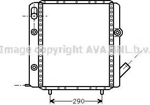 Ava Quality Cooling RT 2071 - Radiator, mühərrikin soyudulması furqanavto.az