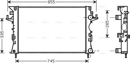 Ava Quality Cooling RT 2300 - Radiator, mühərrikin soyudulması furqanavto.az