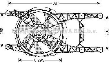 Ava Quality Cooling RT 7531 - Fen, radiator furqanavto.az