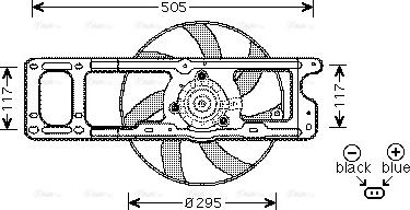 Ava Quality Cooling RT 7537 - Fen, radiator furqanavto.az