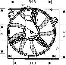 Ava Quality Cooling RT 7526 - Fen, radiator furqanavto.az