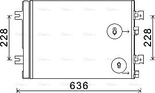 Ava Quality Cooling RTA5467D - Kondenser, kondisioner furqanavto.az