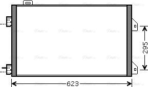 Ava Quality Cooling RTA5347 - Kondenser, kondisioner furqanavto.az