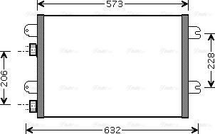 Ava Quality Cooling RTA5317 - Kondenser, kondisioner furqanavto.az