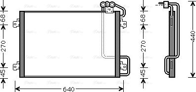 Ava Quality Cooling RTA5273 - Kondenser, kondisioner furqanavto.az