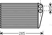 Ava Quality Cooling RTA6354 - İstilik dəyişdiricisi, daxili isitmə furqanavto.az