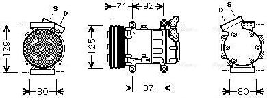 Ava Quality Cooling RTAK401 - Kompressor, kondisioner furqanavto.az