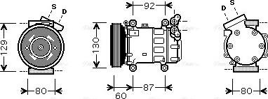 Ava Quality Cooling RTAK080 - Kompressor, kondisioner furqanavto.az