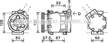 Ava Quality Cooling RTK619 - Kompressor, kondisioner furqanavto.az