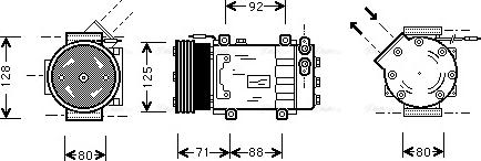 Ava Quality Cooling RT K127 - Kompressor, kondisioner furqanavto.az