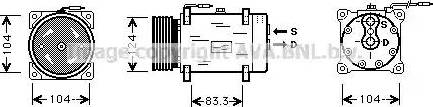 Ava Quality Cooling RT K244 - Kompressor, kondisioner furqanavto.az