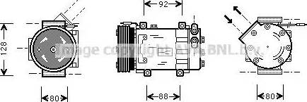 Ava Quality Cooling RT K255 - Kompressor, kondisioner furqanavto.az