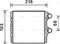 Ava Quality Cooling SB6081 - İstilik dəyişdiricisi, daxili isitmə furqanavto.az