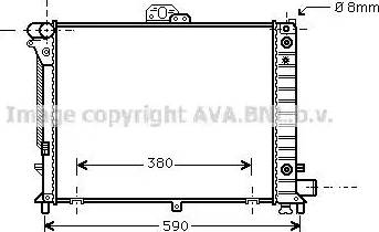 Ava Quality Cooling SB 2050 - Radiator, mühərrikin soyudulması furqanavto.az