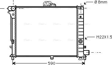 Ava Quality Cooling SB 2005 - Radiator, mühərrikin soyudulması furqanavto.az