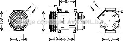 Ava Quality Cooling SCK026 - Kompressor, kondisioner furqanavto.az
