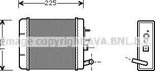 Ava Quality Cooling ST 6014 - İstilik dəyişdiricisi, daxili isitmə furqanavto.az
