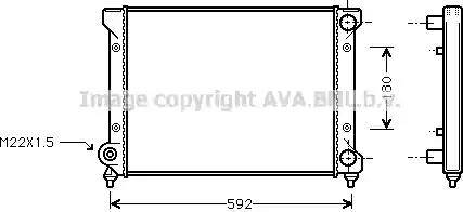 Ava Quality Cooling ST 2033 - Radiator, mühərrikin soyudulması furqanavto.az