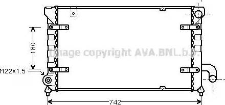 Ava Quality Cooling ST 2028 - Radiator, mühərrikin soyudulması furqanavto.az