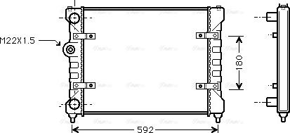 Ava Quality Cooling ST 2023 - Radiator, mühərrikin soyudulması furqanavto.az