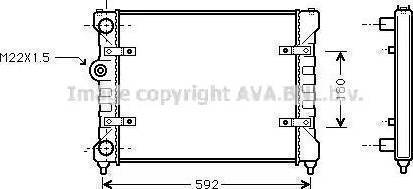 Nissens 63995A - Radiator, mühərrikin soyudulması furqanavto.az