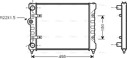 Ava Quality Cooling ST 2022 - Radiator, mühərrikin soyudulması furqanavto.az