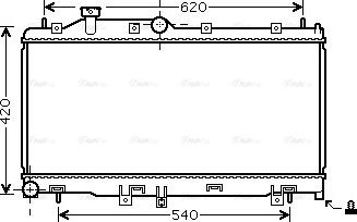 Ava Quality Cooling SU 2065 - Radiator, mühərrikin soyudulması furqanavto.az