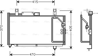 Ava Quality Cooling SZ 5067 - Kondenser, kondisioner furqanavto.az