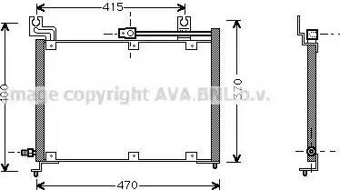 Ava Quality Cooling SZ 5037 - Kondenser, kondisioner furqanavto.az