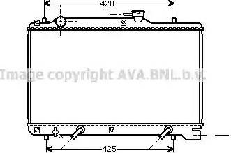 Ava Quality Cooling SZ 2049 - Radiator, mühərrikin soyudulması furqanavto.az