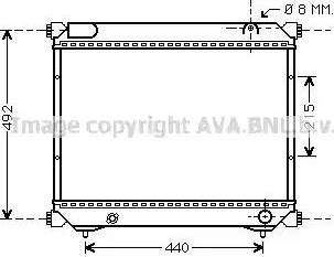 Ava Quality Cooling SZ 2065 - Radiator, mühərrikin soyudulması furqanavto.az