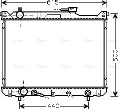 Ava Quality Cooling SZ 2073 - Radiator, mühərrikin soyudulması furqanavto.az