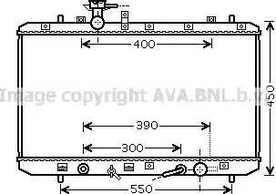 Ava Quality Cooling SZ2128 - Radiator, mühərrikin soyudulması furqanavto.az